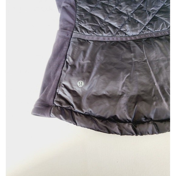 LULULEMON Down For A Run Vest - Black - Size 6 - Picture 6 of 6